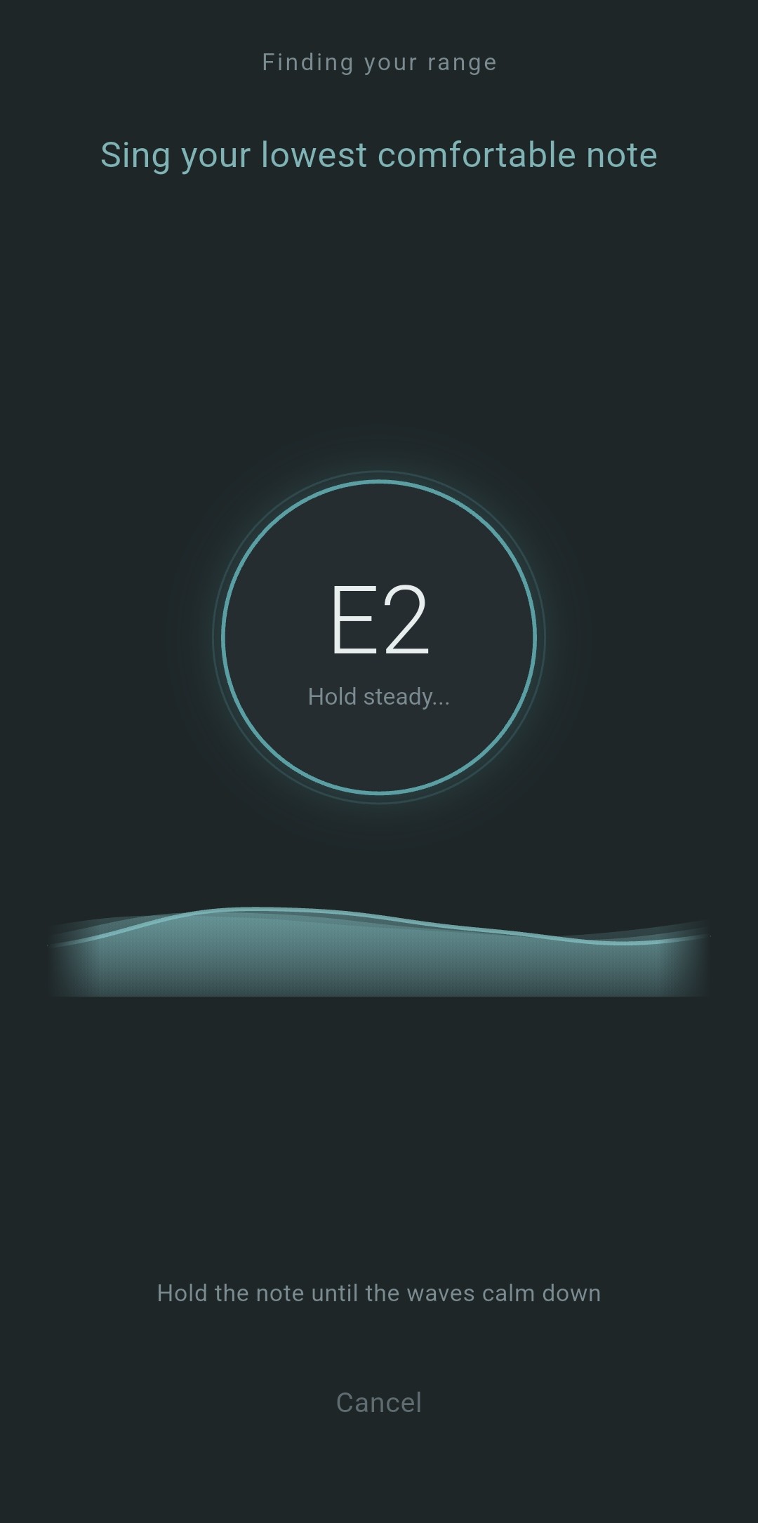 Vocal range detection