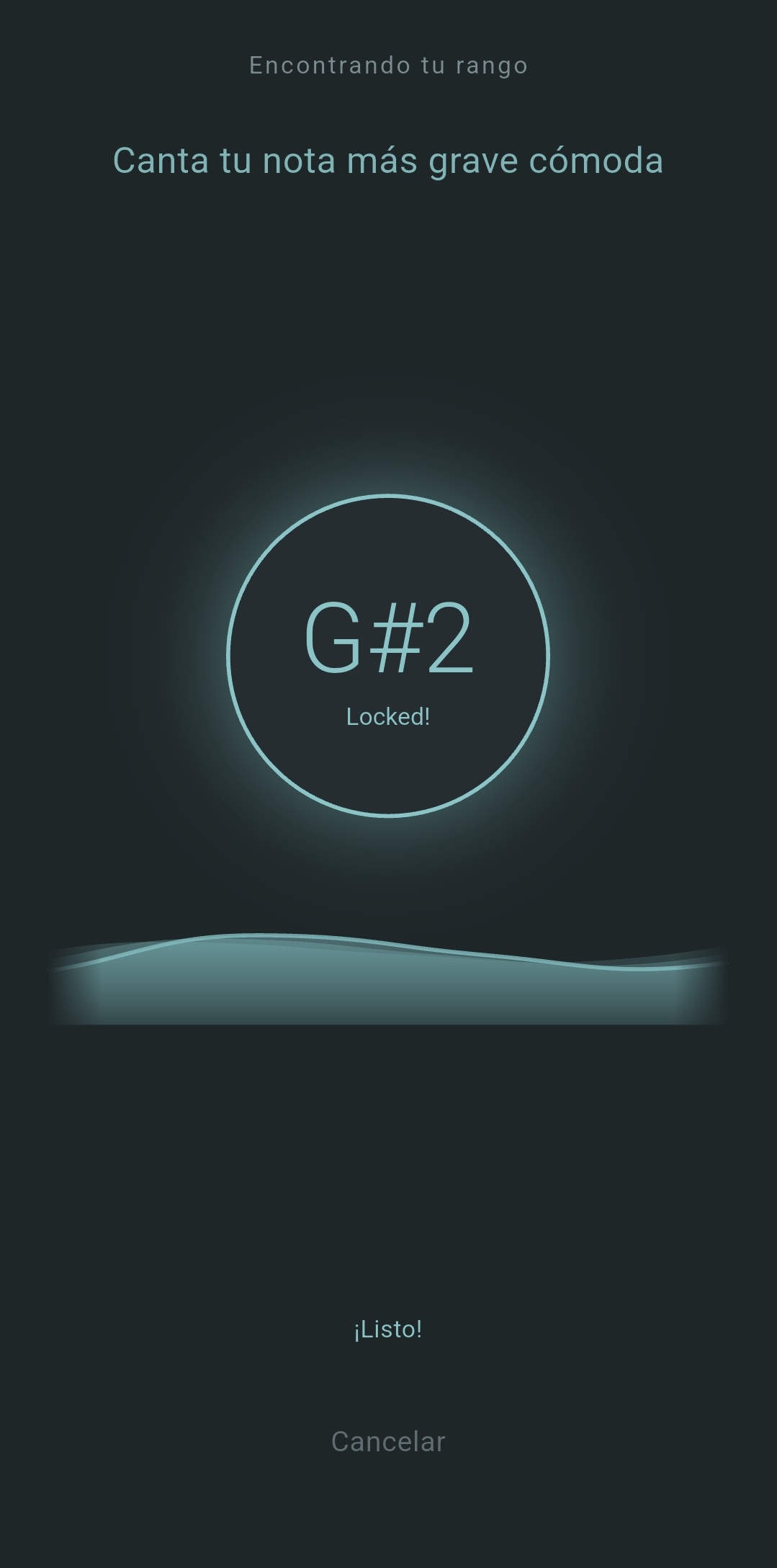 Vocal range detection